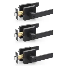 Bk-3503bk-3 E-home Hardware Bedroom Door Locks Privacy Lever For Bedroom/bathroom Interior Ke