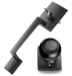 Fdh-502b Elemake Front Door Handle Set No Lock Exterior For Right Or Left Handed