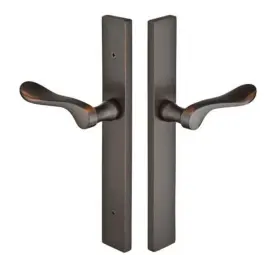 14a2hlorhus19 Emtek 14a2hlorh Multi Point C4 Non-keyed Passage Modern Style 1-1/2 Inch X 11 Black