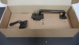 4820balhus10b Emtek Baden Single Cylinder Entry Handleset Basel Lever Oil Rubbed Bronze Nib