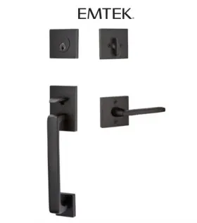 4820hlorhus19 Emtek 4820 Baden Sectional Single Cylinder Keyed Entry Handleset Helios Lever