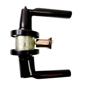 5115hlous10brh Emtek Hanover Right Hand Entry Door Lever Set-oil Rub Bronze