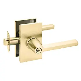 5123hlous4lh Emtek Helios Left Handed Single Cylinder Keyed Entry Door Lever Set Satin Brass
