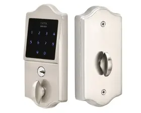 E3002us15 Emtek E3002 Emtouch Classic Style Electronic Deadbolt 3 Finish Options Sat Inch