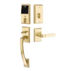 E4827us4 Emtek Emtouch Electronic Keypad Handleset From The Brass Modern Collection