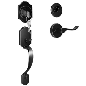 Ms00 Feeloco Front Door Handle And Deadbolt Set Lock With Single C