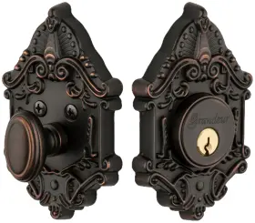 822989 Grandeur Gvcgvc Sglcyl 238 Grande Victorian Solid Brass Rose - Bronze