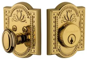 822996 Grandeur Parpar Sglcyl 238 Parthenon Solid Brass Rose Single -
