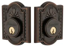 824322 Grandeur Parpar Dblcyl 238 Parthenon Solid Brass Rose Double - Bronze