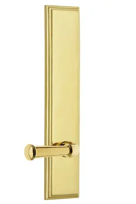 836288 Grandeur Hardware Carreft Tall Plate Georgetown Lever Single Dummy Li