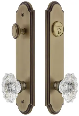839369 Grandeur Arcbia Tp Eset 238 Arc Solid Brass Tall Plate Single -