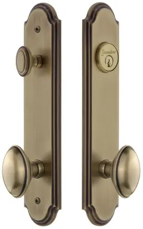 839563 Grandeur Arcedn Tp Eset 234 Arc Solid Brass Tall Plate Single -