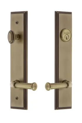 841379 Grandeur Hardware Carreft Tall Plate Complete Entry Set With Georgetown