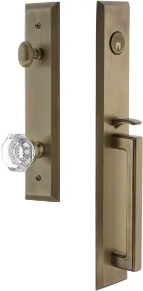 845989 Grandeur Favdgrchm Eset 238 Fifth Avenue Solid Brass Rose Keyed -