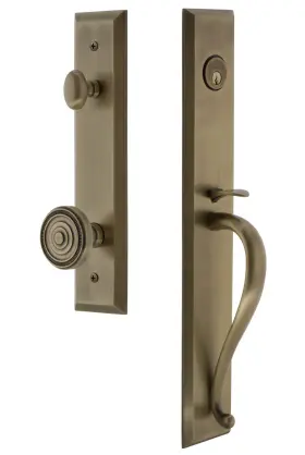 846537 Grandeur Favsgrsol Eset 238 Fifth Avenue Solid Brass Rose Keyed -