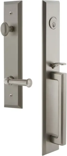 847780 Grandeur Favdgrgeo Eset 238 Lh Fifth Avenue Solid Brass Rose Left - Nickel