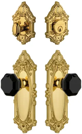 851287 Grandeur Gvclyo Sp Eset 238 Grande Victorian Solid Brass Rose -