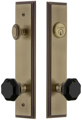 852060 Grandeur Carlyo Tp Eset 234 Carre Solid Brass Rose Tall Plate -