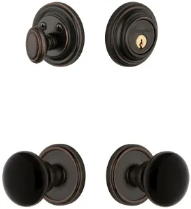 853388 Grandeur Geocov Sp Eset 238 Georgetown Solid Brass Rose Single - Bronze