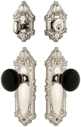 853420 Grandeur Gvccov Sp Eset 238 Grande Victorian Solid Brass Rose - Nickel