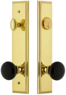 854203 Grandeur Carcov Tp Eset 234 Carre Solid Brass Rose Tall Plate -
