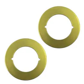 Gteana Gt-2222 2 Pck Scar Plate Door Handle Fixing Cover Filler Repair Backplate Gold