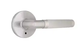 Home Decorators Collection 050134011540 Woodcliff Satin Nickel Privacy Bed/bath Door Lever