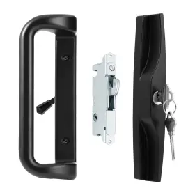 6001-5 House Guard Patio Door Lock And Handle Set With Key Choices That Add A Uniqu
