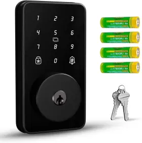 Iblog Qek-no1 Keyless Entry Door Lock With Keypad Digital Code Deadbolt Auto-lock No Wif