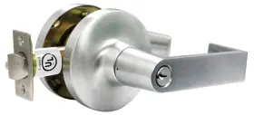 Cl0753-26d Inox Cl0753 Cl Series Single Cylinder Keyed Entry Door Lever Set - Chrome