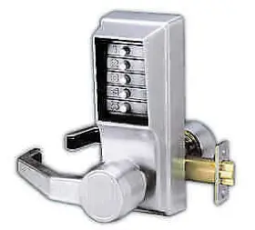 Ll103126d Kaba Ilco L1031-lh Left Handed Mechanical Combination Passage - Chrome