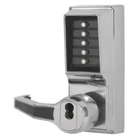 L8146b-026-41 Kaba Simplex Push Button Lockset Left Lever