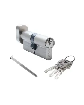 S70sn Kvosit Solid Brass Lock Cylinder With 3 Keys 70mm Pella Storm Brushed Nickel L
