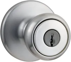 94002-441 Kwikset 400t26d New - Tylo Keyed Entry Knob Satin Chrome 400t 26d Cp Silver