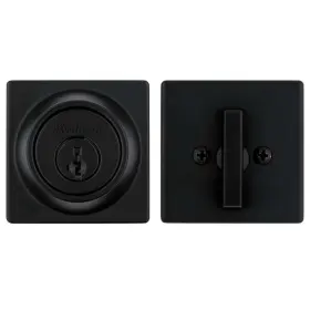 660sqt-514s.ds Kwikset 660 Series Deadbolt Single Cylinder Keyed Entry Matte Black