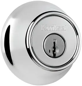 665-26s.ds Kwikset 665-s Chrome Double Cylinder Deadbolt With Smartkey From The 660 Series