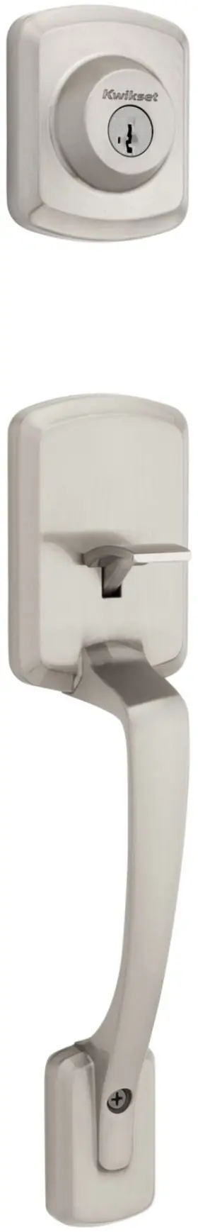 687hyhlip-15s.ds Kwikset 687hyhlip-s Henley Sectional Single Cylinder Keyed Entry - Nickel