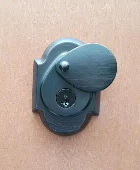 800auhxaul Kwikset Austin Single Cylinder Replacement Smartkey Deadbolt Venetian Bronze