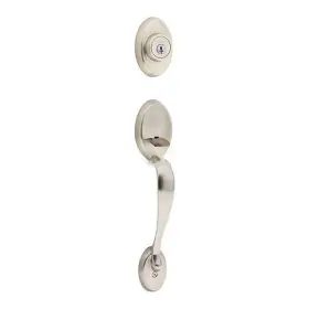 800se-lip-15-smt-rcal-rcs Kwikset Single Cylinder Exterior Only Handle Set With Smart Key In Satin Nickel