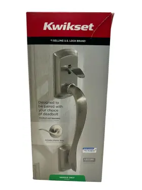 815avhxtnl Kwikset 98150-002 Single Cylinder Deadbolt Smartkey Secure Satin Nickel Ob