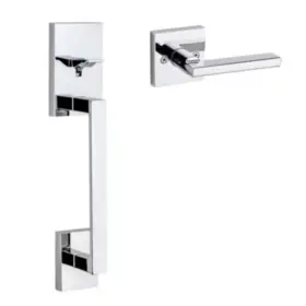 815scexhflsqt-26 Kwikset 815sce-hfl San Clemente Lower Handleset - Chrome