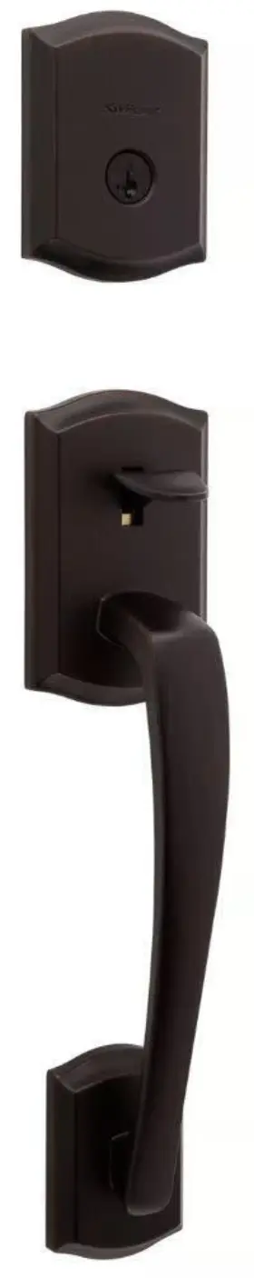 818pthlip-11ps.strkp Kwikset 818pth Lip Prescott Single Cylinder Keyed Entry Handleset - Bronze 818pthlip-11ps.strkp Kwikset 818pth Lip Prescott Single Cylinder Keyed Entry Handleset - Bronze