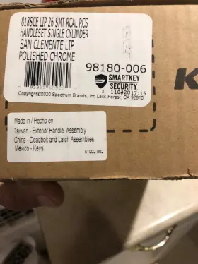 818vnhlip-26s Kwikset 818vnh