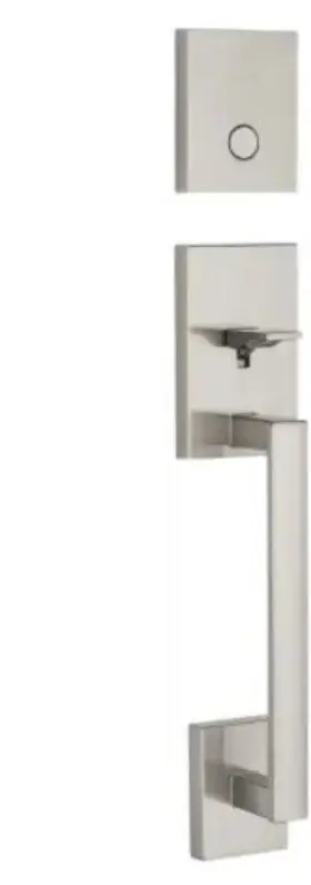 98190-018 Kwikset 883351938358 Dummy San Clemente Exterior Handleset Satin Nickel