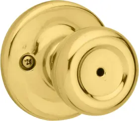93001-876 Kwikset Mobile Home Interior Privacy Door 1 Count Pack Of Polished Brass