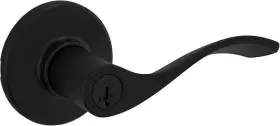94050-674 Kwikset Balboa Entry Door Handle With Lock And Key Secure Keyed Reversible Leve