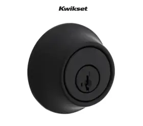 96600-743 Kwikset 2 660 Deadbolt Entry Door Round Exterior Keyed Alike