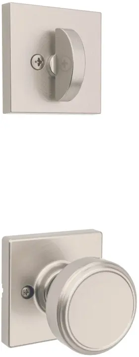 966mnksqt-15.univ Kwikset 966mnksqt.univ Maven Single Cylinder Keyed Entry - Nickel
