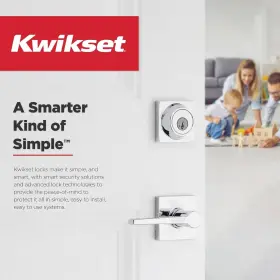 96870-171 Kwikset Henley Front Door Lock Handle And Deadbolt Set Entry Handleset Exterior