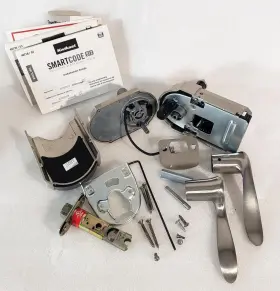 99120-005 Kwikset Smartcode Keyless Entry Lever Satin Nickel Finish